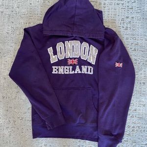 Purple London Hoodie